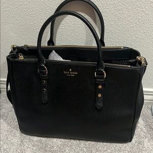 Kate Spade Black Leather Handbag